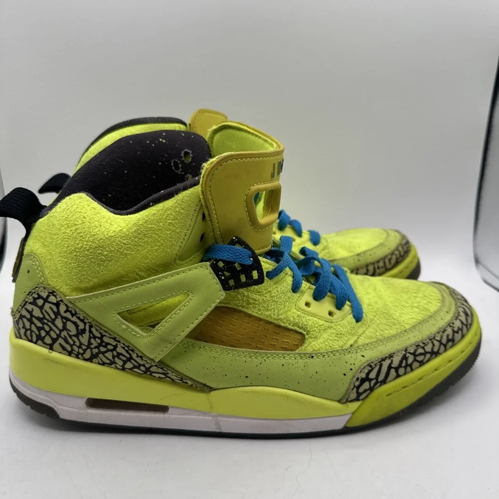Size 10.5 - Air Jordan Spizike‎ 'BHM' (Neon) 579593-712